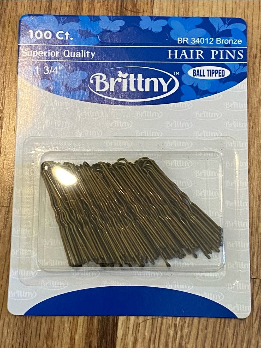 Brittny Ball-Tipped Hair Pins - Bronze 1200 pins